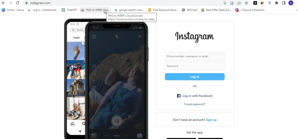 instagram login kaise kare