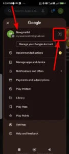 step 2 to delete your play store id